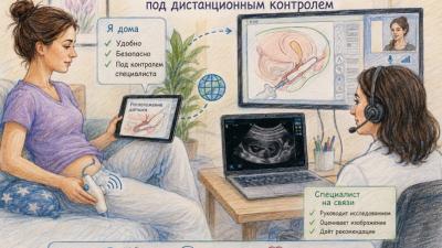 Домашнее трансвагинальное УЗИ под дистанционным контролем