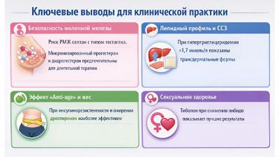 Сравнительная характеристика современных препаратов МГТ. Данные 2025–2026 гг.